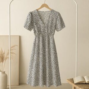 Halogen Animal Print Dress | SIZE XS